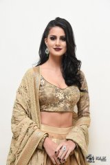 Larissa Bonesi at Thikka Movie Audio Launch